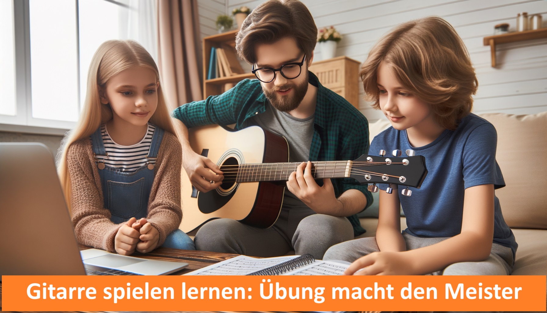Gitarre spielen lernen: Übung macht den Meister