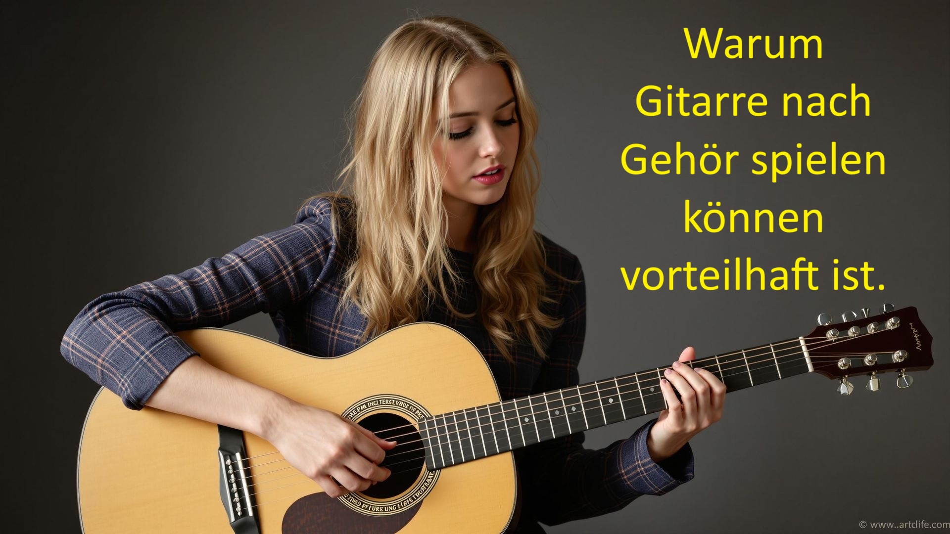 Gitarre spielen nach Gehör