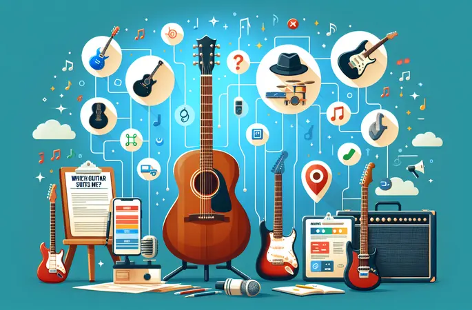 Welche Gitarre passt zu mir? Ein umfassender Leitfaden zur richtigen Gitarrenwahl