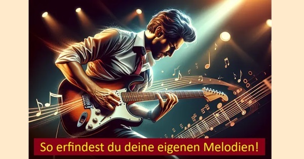 Improvisieren auf der Gitarre – Wie du deine eigenen Melodien erfindest.
