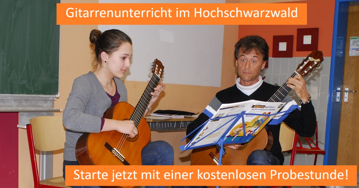 Gitarrenunterricht im Hochschwarzwald – so findest du den perfekten Einstieg