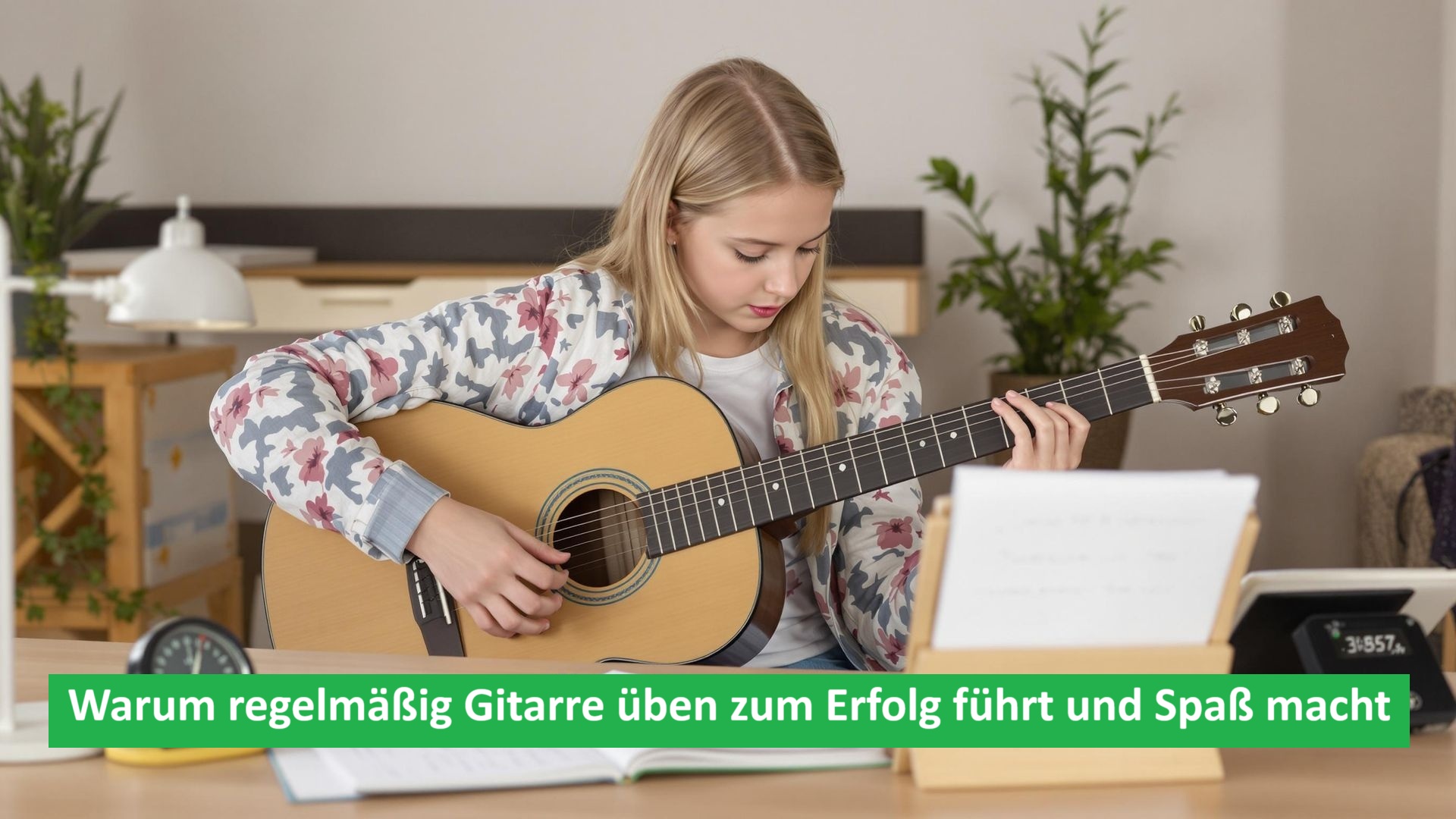 Warum regelmäßig Gitarre üben zum Erfolg führt und Spaß macht