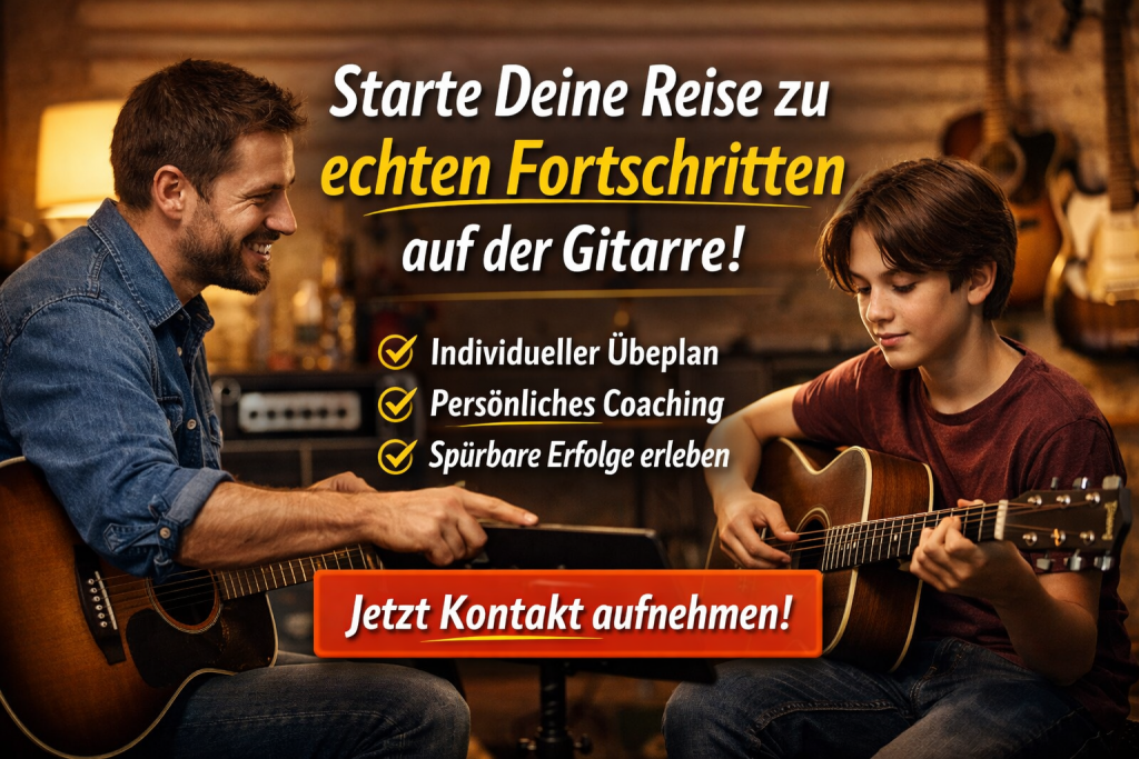 Gitarre richtig üben