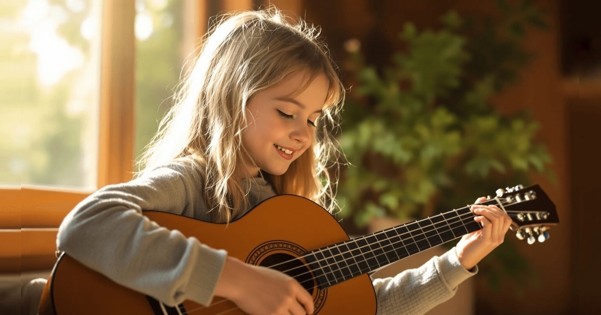 Warum Gitarrenunterricht Konzentration bei Kindern im Hochschwarzwald fördert