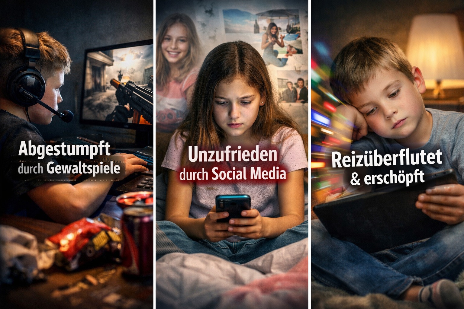 7 Fakten: Warum zu viel Medienkonsum die gesunde Entwicklung von Kindern behindert