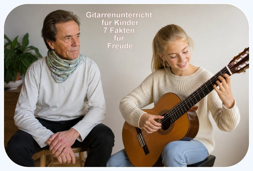 Gitarrenunterricht für Kinder
